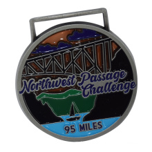 Customized to be a high quality supplier of metal paint relief medal marathon competition Medal
